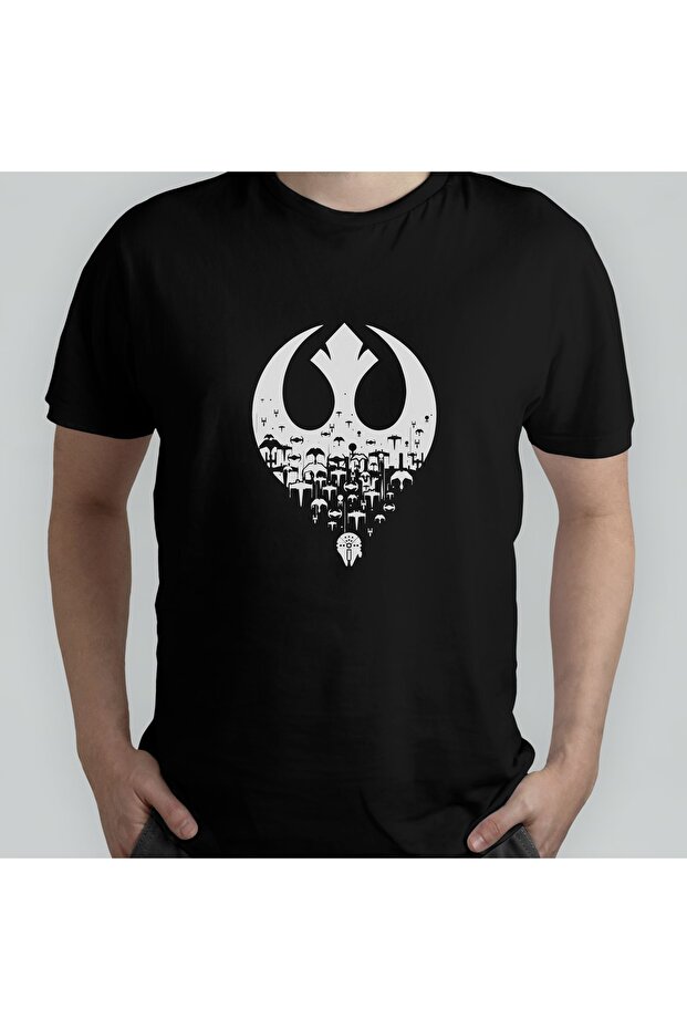 Star Wars / Star Wars 100% Cotton Crew Neck T-shirt Model - 14