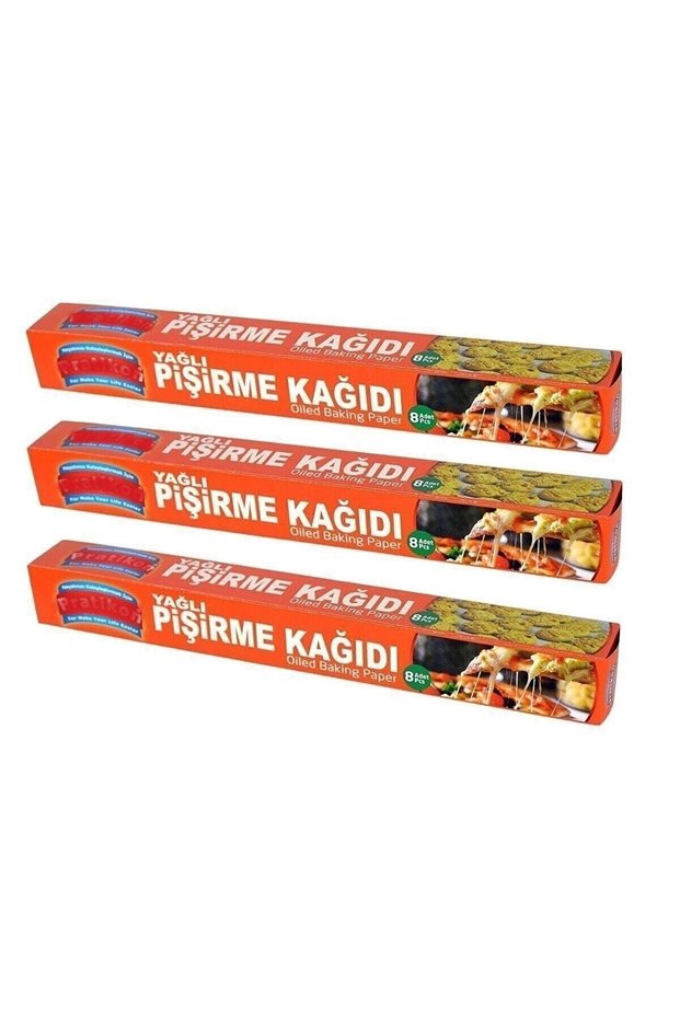3 Pieces of Practical Oil-Based Baking Paper