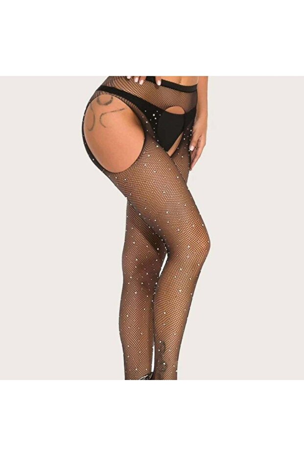 Diamond Crystal Stone Socks