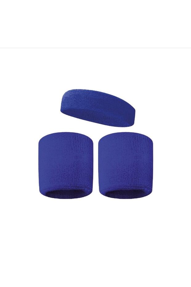 Towel Sweat Headband Athlete Hair Band And 2 Towel Wristbands Fitness Football Yoga Hair Band And Wristbands