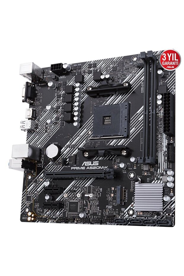 Prıme A520m-k Ddr4 4600mhz Am4 - 3
