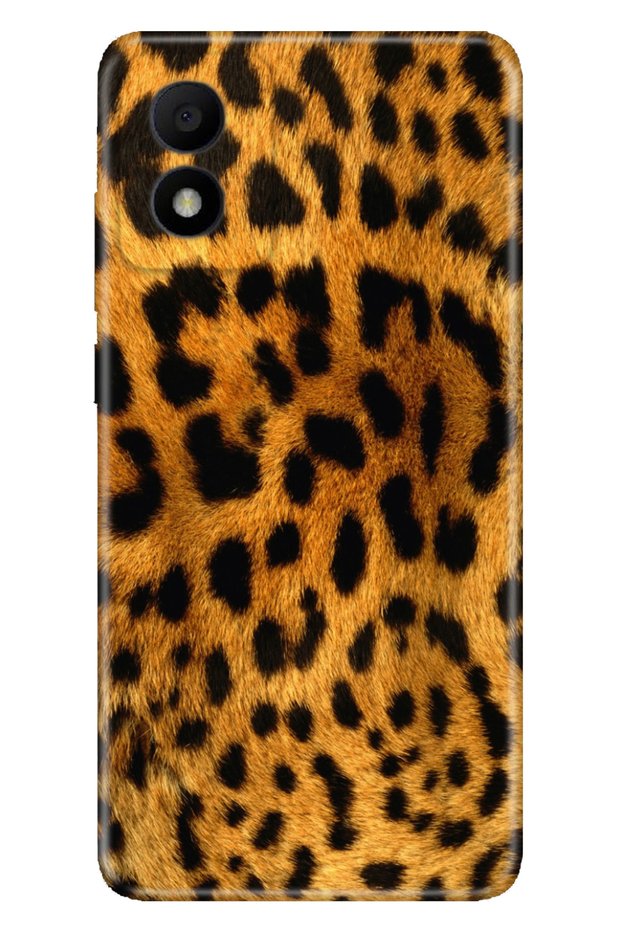 303 Case Silicone Patterned Illustrated Uv Cover Leopard Fur