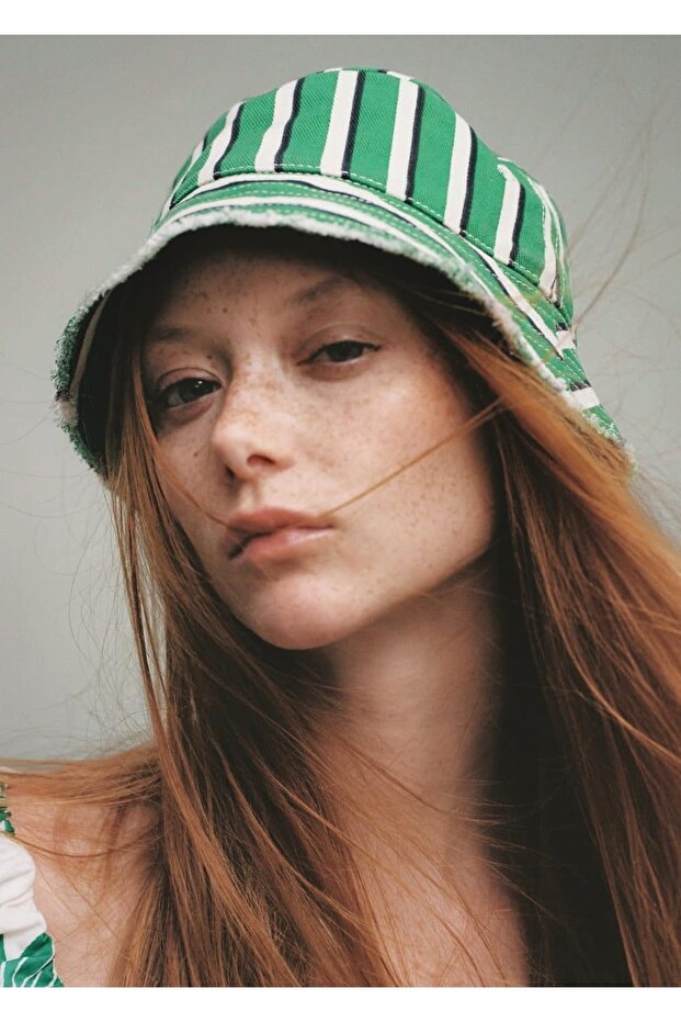 Çiçekli Pamuklu Elbise - 6