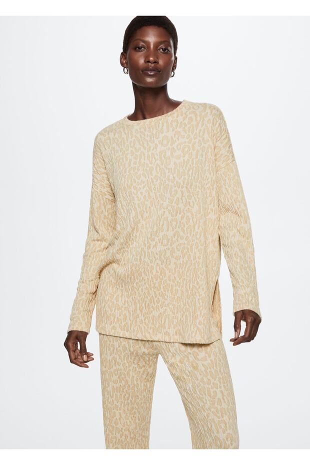 Dokulu Triko Pantolon - 5