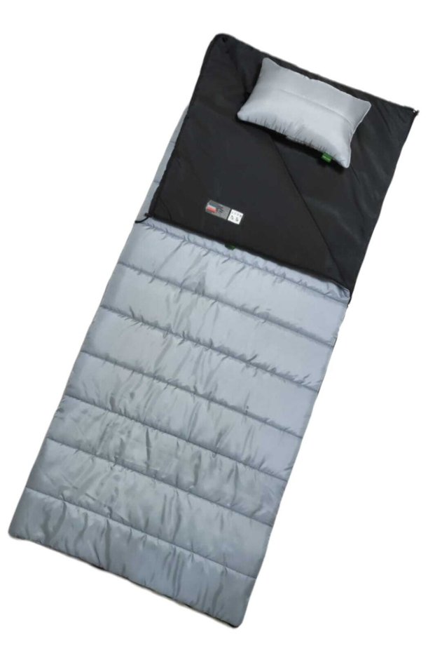 Tim-18 350 Gr Padded Blanket Type Sleeping Bag Gray