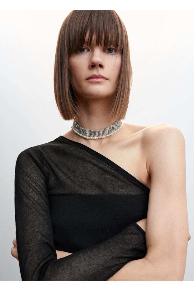 Asimetrik Tasarımlı Üst - 5