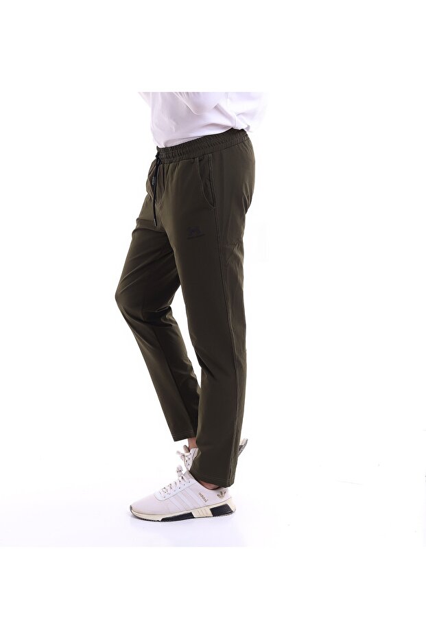 Erkek Haki Regular Fit Eşofman Altı - 5