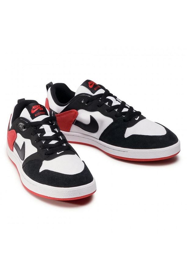 Sb Alleyoop Sb 'whıte Unıversıty Red' Cj0882 102 - 6