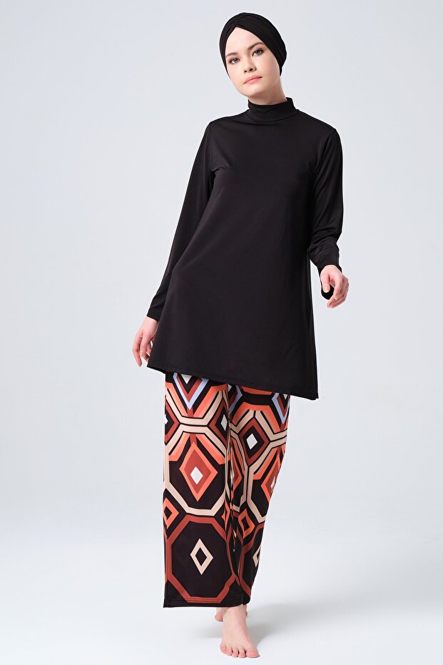 Women's Atlas Hijab Swimsuit - Black