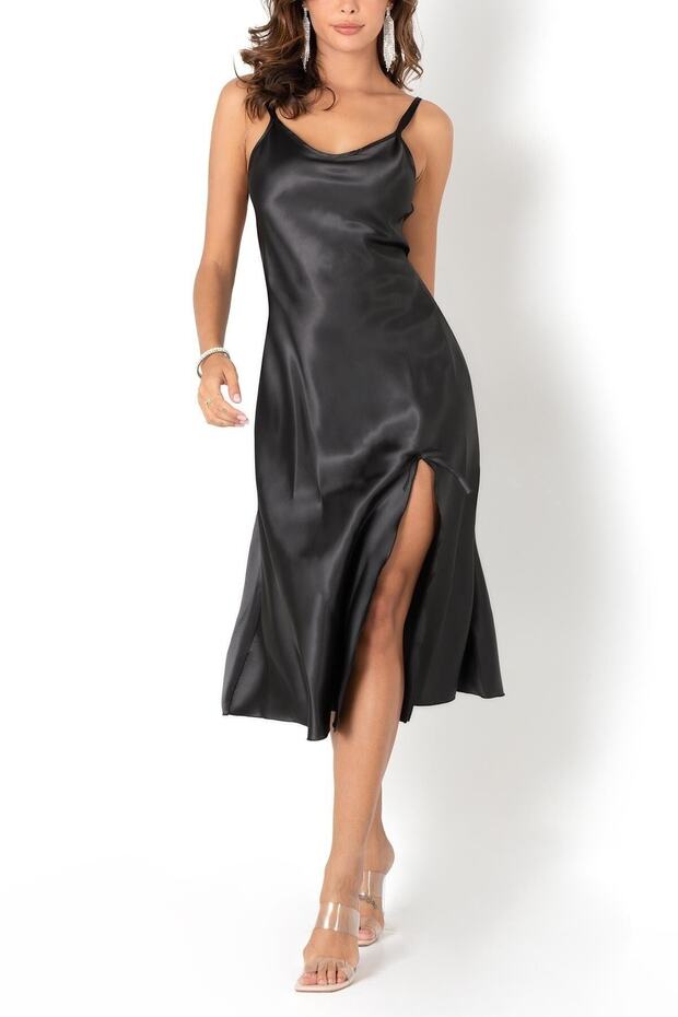 Saten Bihter Gecelik - 1