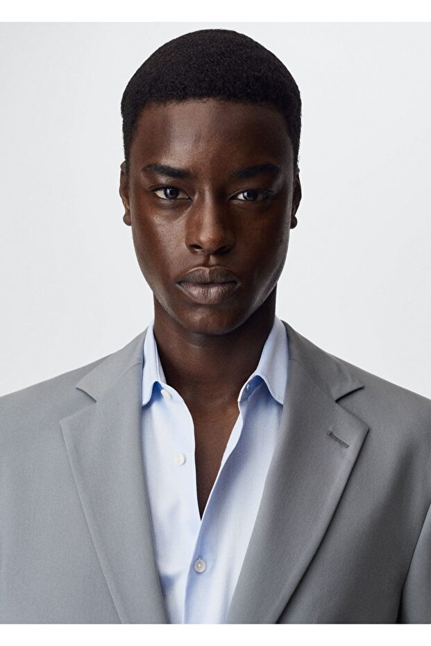 Relaxed Kesim Blazer Ceket - 7