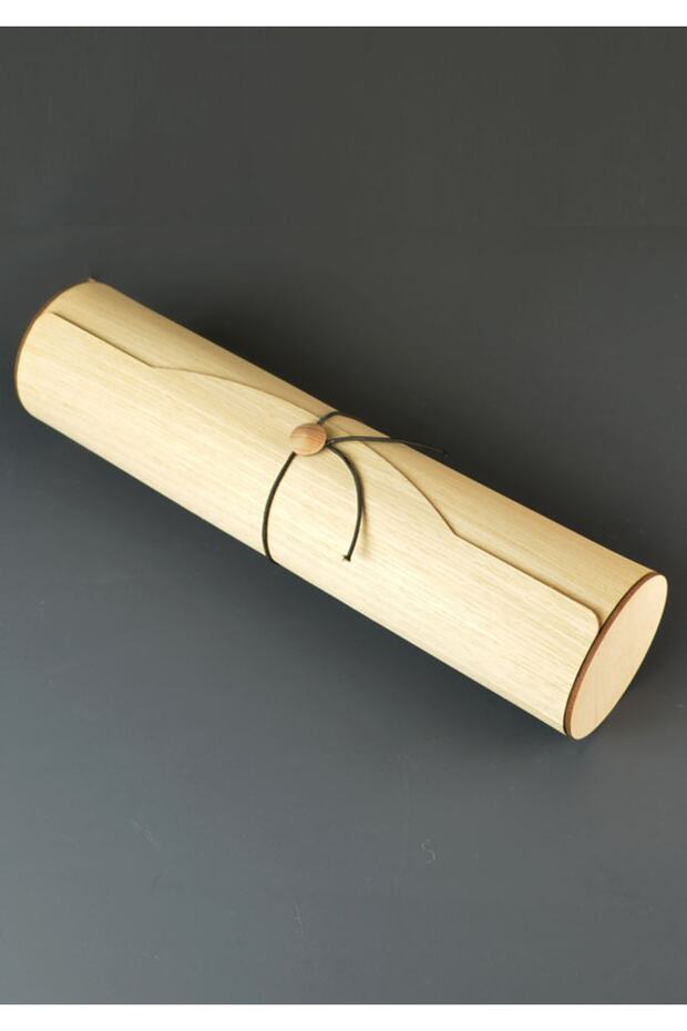Silindir Ahşap Kutu - 3