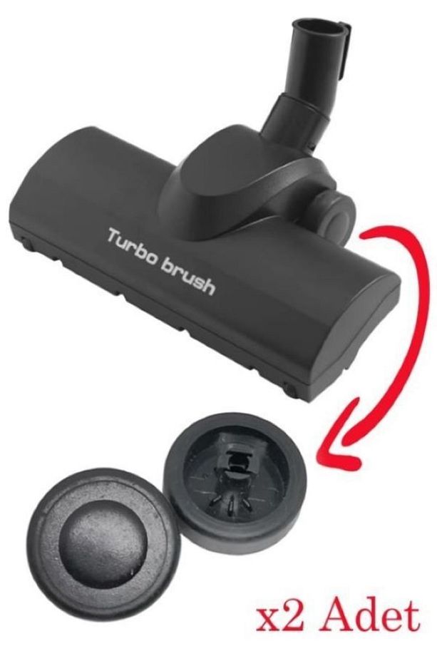 Turbo Emici Başlık Tekerlek (2 Adet) - 1