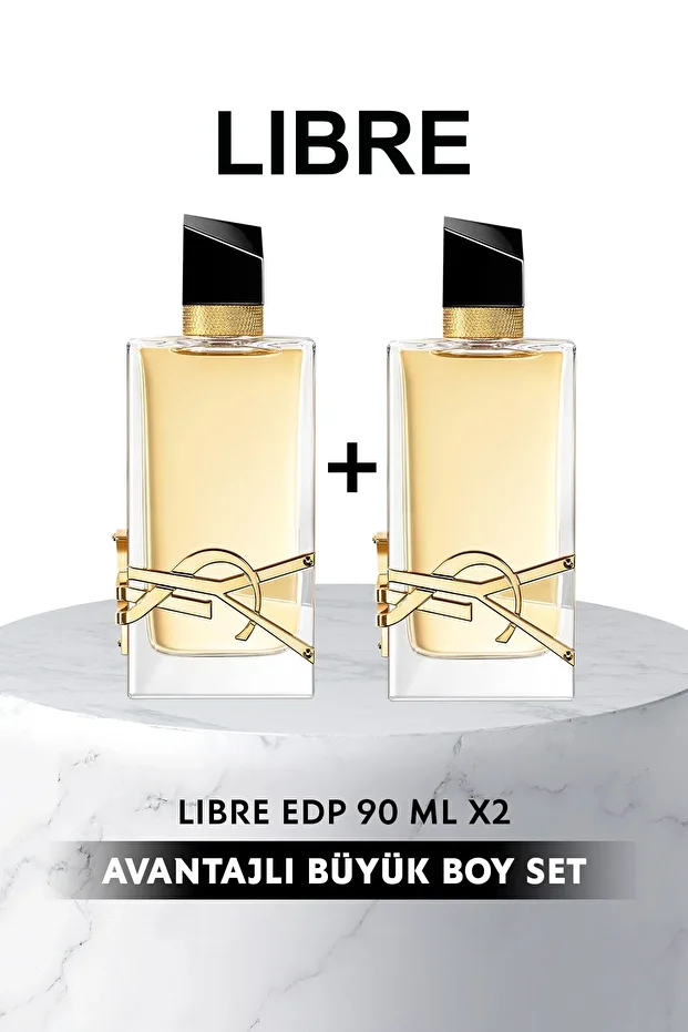 Libre EDP 90 ml X 2 Kadın Parfüm Seti 7829999999047 - 1