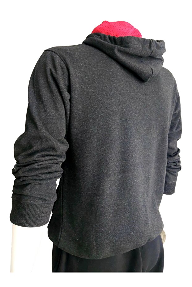 Kickboks Kapüşonlu Sweatshirt (antrasit) - 3