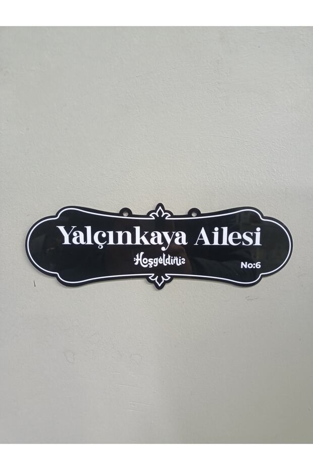 Daire Kapı Isimliği - 1