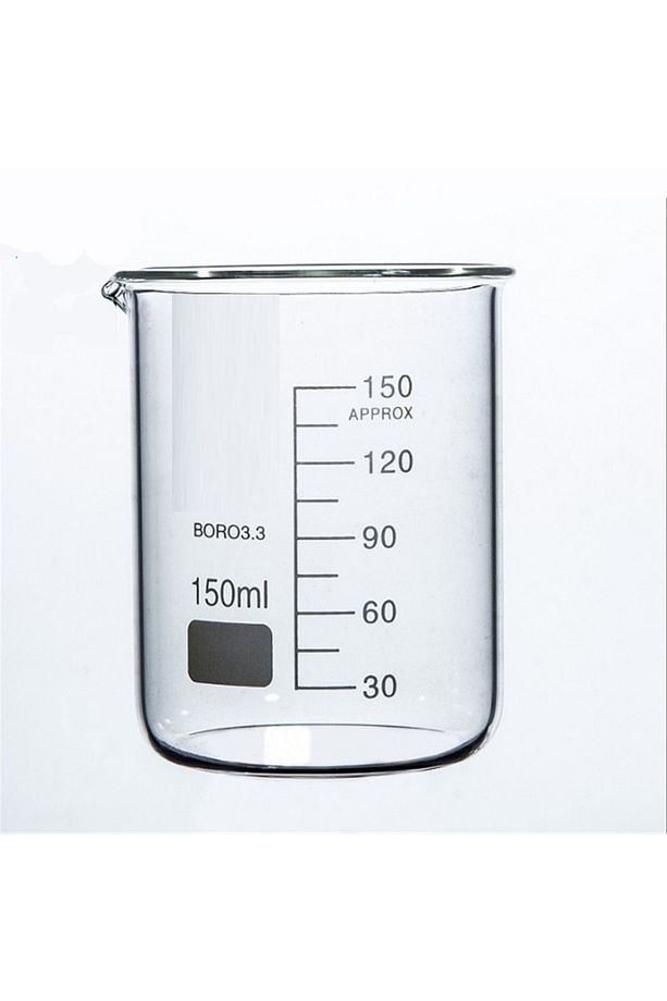 Beherglass 3'lü Set, 1 Adet 150ml, 1 Adet 100ml, 1 Adet 50ml Ve 1 Adet 6mmx25cm Baget Çubuk - 3