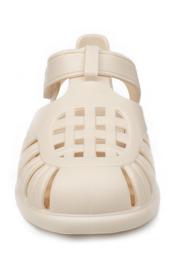 Unisex Çocuk Bej Sandalet Tobby Solıd - 3