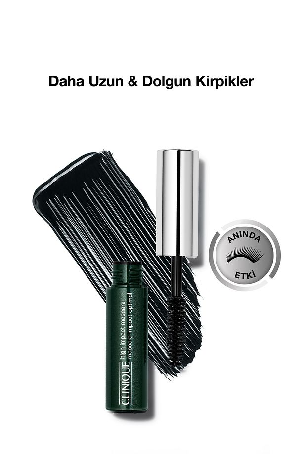 Mini High Impact™ Maskara - 01 Black / Siyah 3.5ml | Uzatma Ve Hacim Etkili - 1