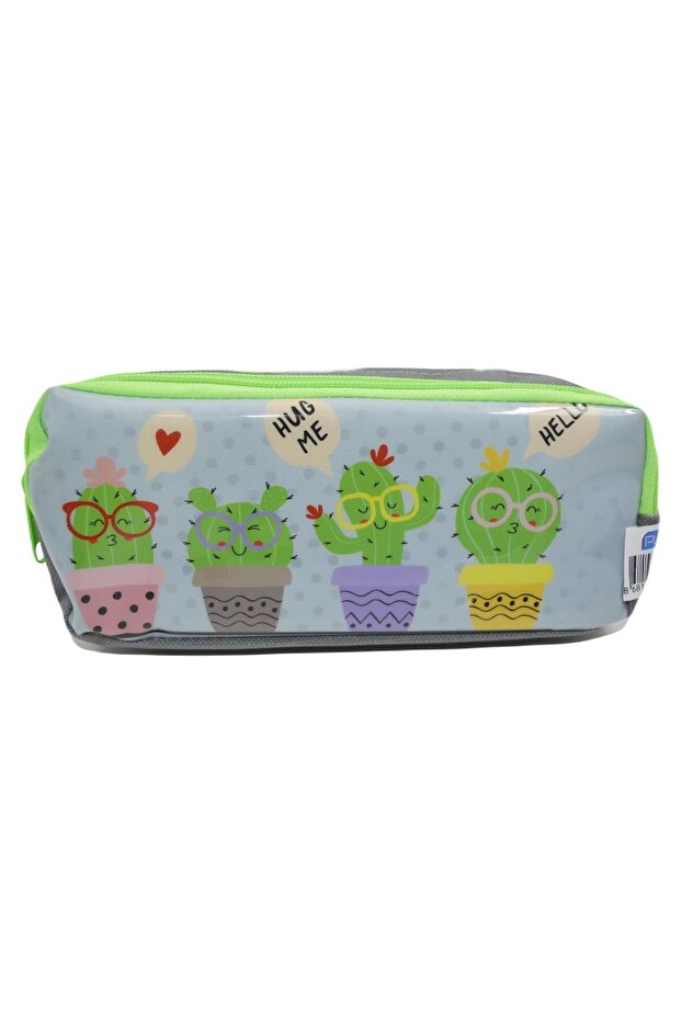 Double Eyed Pen Holder PVC Printed Patterned Kl-22