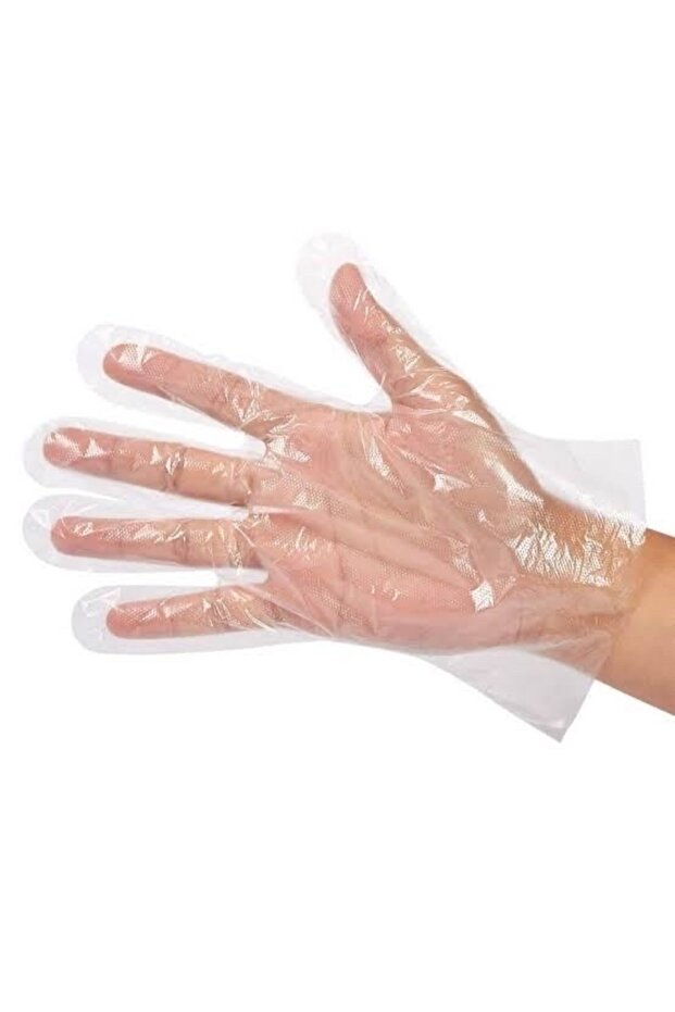 Transparent Pet Gloves 5x100 Pieces
