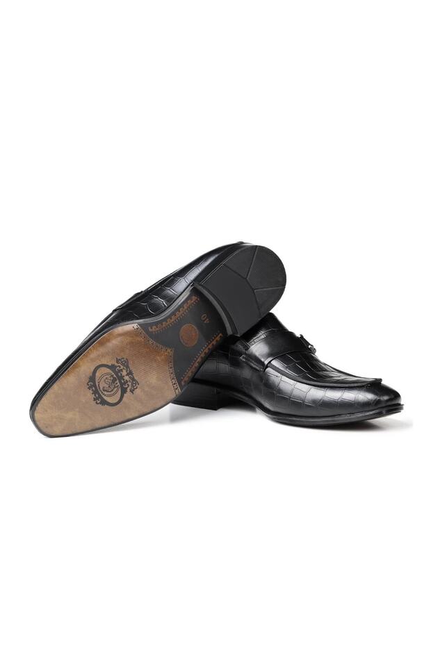 Шикарні чоловічі класичні туфлі з натуральної шкіри Мокасини Класичні туфлі Мокасини - 2