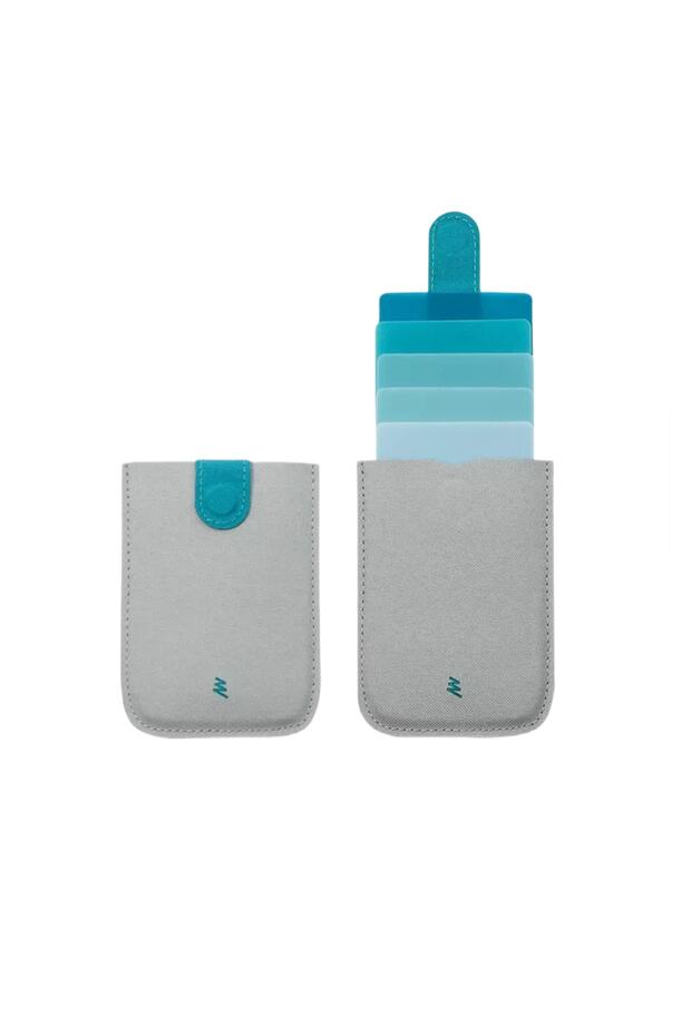 حامل بطاقات داكس للسحب والسحب باللون الأخضر الجبلي - 1