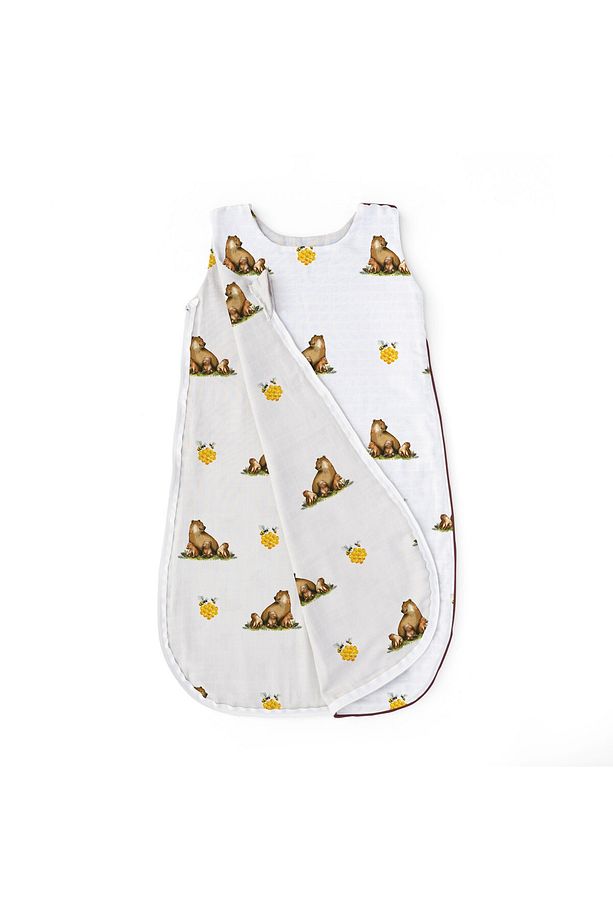 % 100 Pamuk Müslin Bebek Uyku Tulumu 0.5 Tog - L’ours - 4