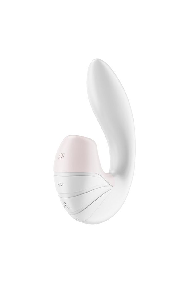 Supernova Old White Klitoris Emici Güçlü Titreşimli Air Pulse Vibratör - 1