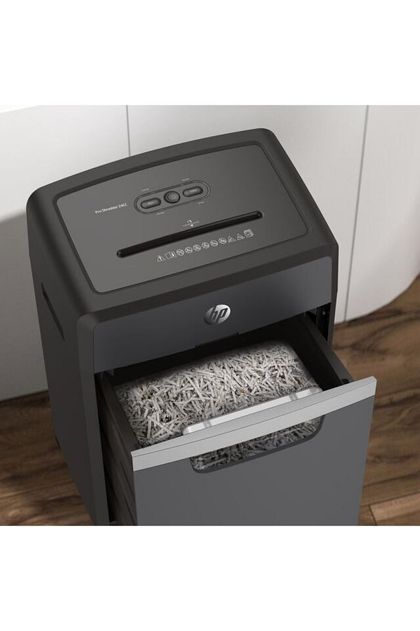 Pro Shredder 24cc Evrak Imha Makinesi/kağıt Kırpma Makinesi - Çapraz/parçaçık Kesim-4x35mm-30lt - 8