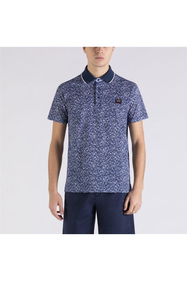 Men's Knitted Polo Shirt C.wCotton Men's T-shirt