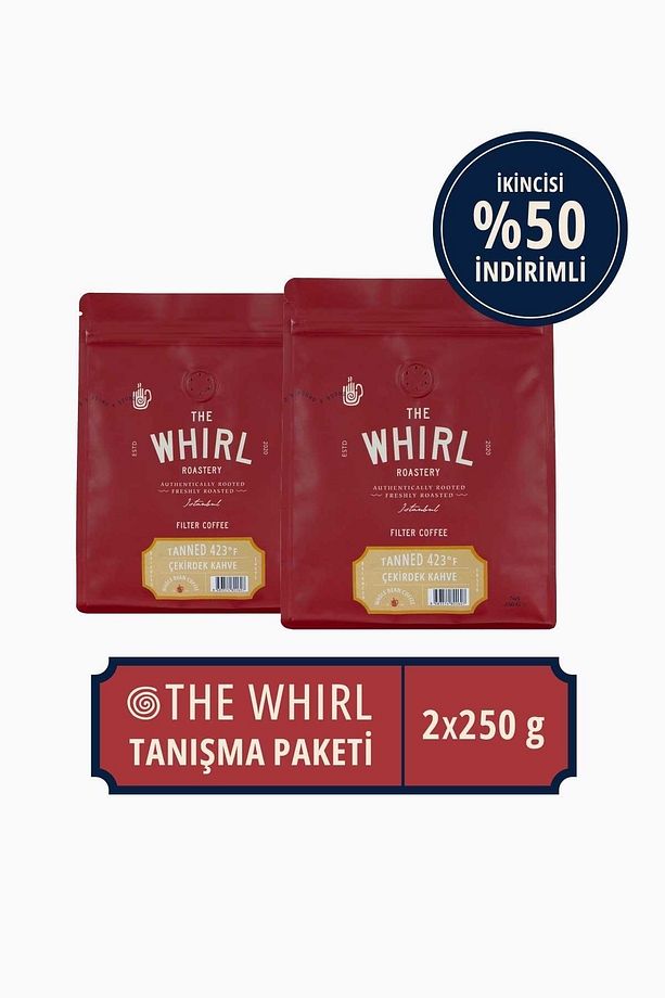 Filtre Tanned 423°f Çekirdek Kahve 250 gr X 2 Adet - 1