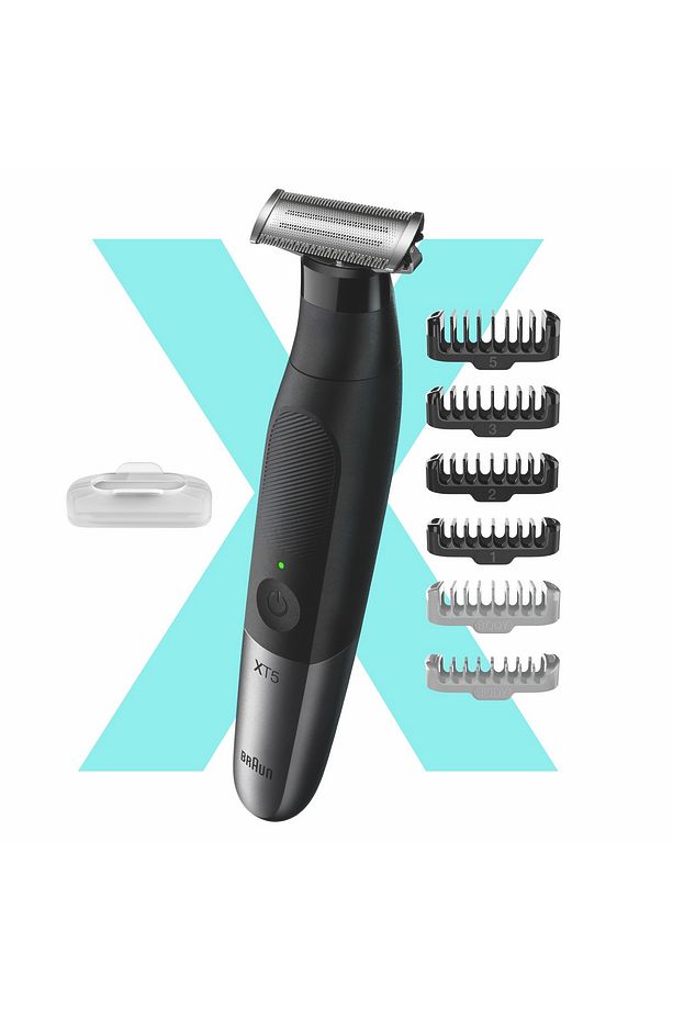 X 4d Kaymaz Başlıklı Sakal Kesme Düzeltme Ve Vücut Tıraş Makinesi 2in1 Islak Kuru Kullanım - 1
