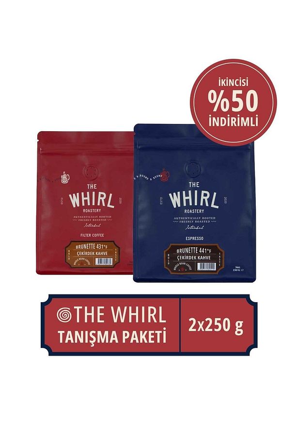 Filtre Brunette Çekirdek Kahve Tanışma Paketi 250 gr X 2 Adet - 1