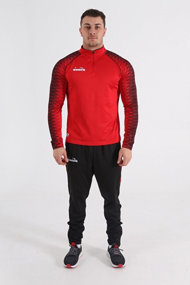 Rhythm Training Tracksuit Set Red