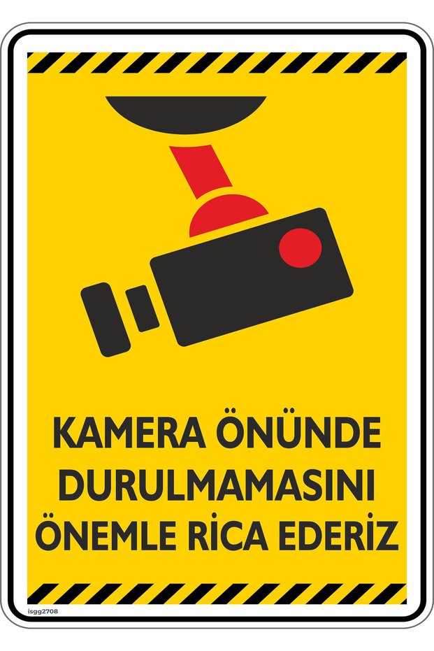 15X20Cm/Phosphor Composite/Please Do Not Stand in Front of the Camera/V1-2