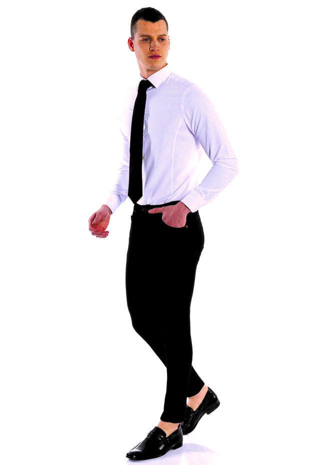 White Shirt with Cup