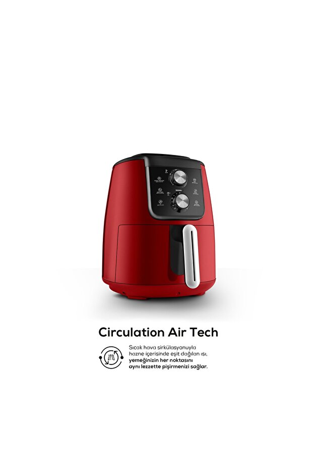 Air Pro Cook Manuel Xl Airfryer Ruby - 3