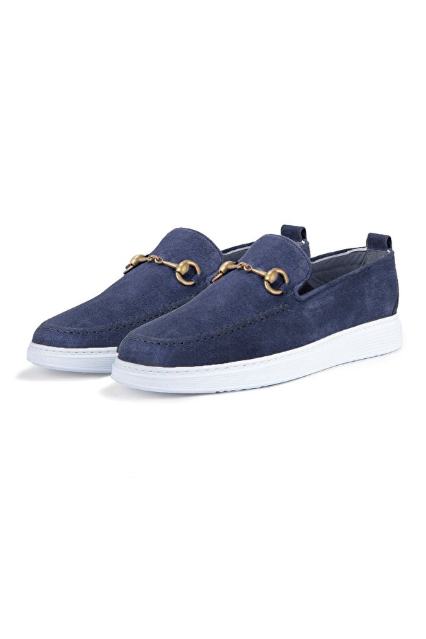 Ritzy Genuine Leather Suede Men's Casual Shoes, Loafer Shoes