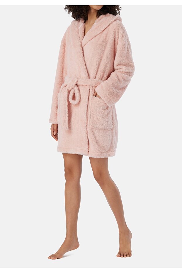 Bademantel aus Teddyfleece - 4
