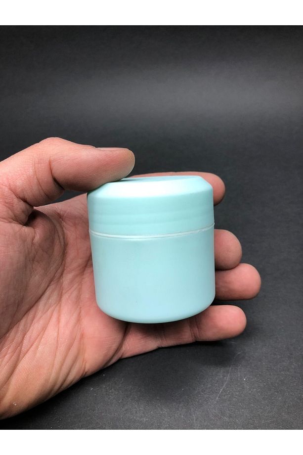 Krem Kavanozu 50 Ml Sert Plastik Krem Kavanozu - 2
