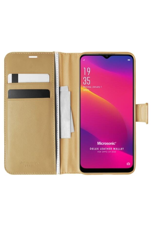 Oppo A9 2020 Case Gold with Stand Clamshell Protection