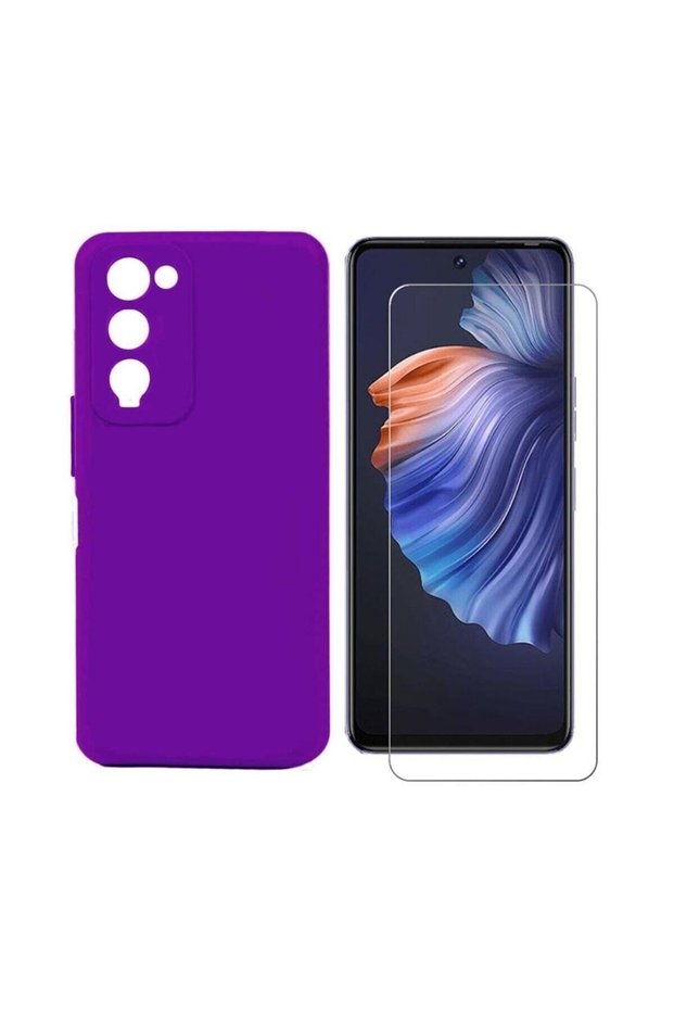 جراب Tecno Camon 18 بتصميم ناعم ومرن وواقي شاشة نانو