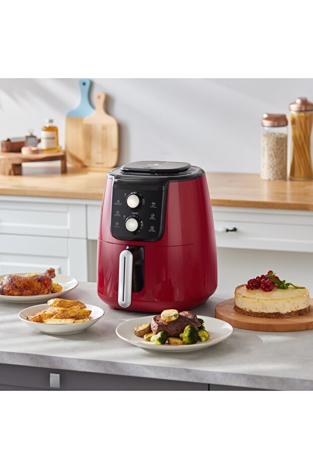 Air Pro Cook Manuel Xl Airfryer Ruby - 5