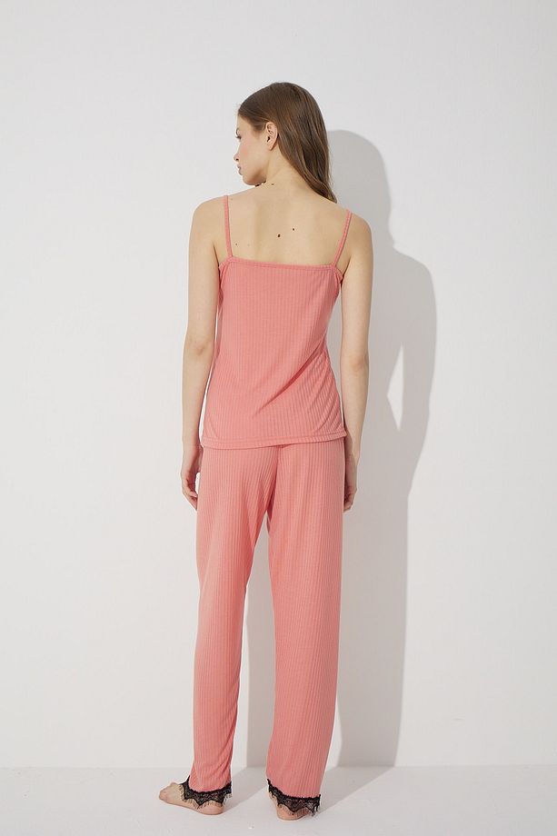 Somon Soft Touch Ince Örme Pijama Takım - 3
