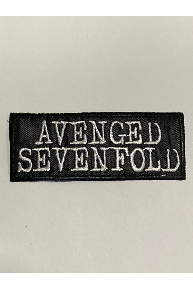 رقعة شعار Avenged Sevenfold - رقعة الحجاب والزخرفة والجينز (9.5 سم × 4 سم)