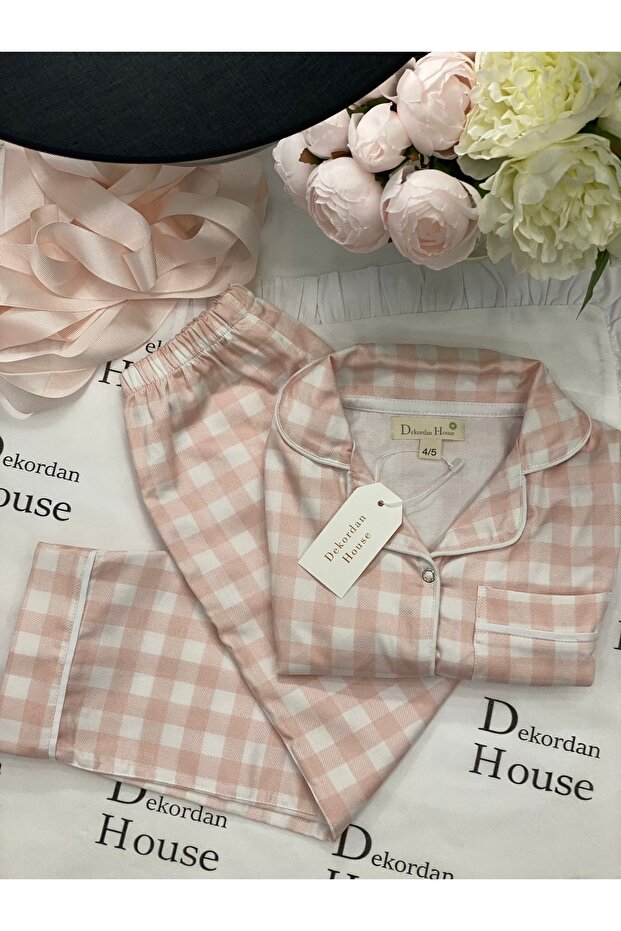 Organic Cotton Satin Children's Pajama Set