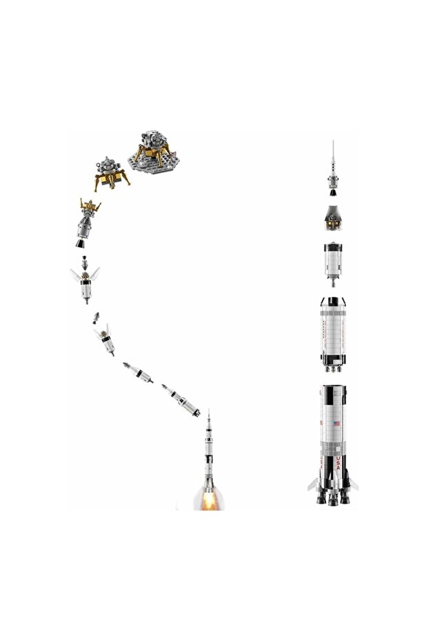 Ideas 21309 Nasa Apollo Saturn V - 5