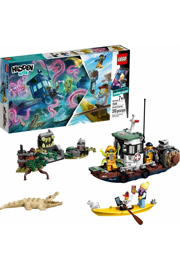 Hidden Side 70419 Batık Bot Yapım Kiti (310 Parça) - 1