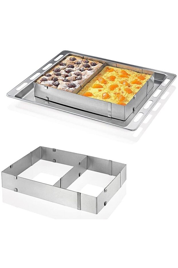 قالب كيك ناركالب مستطيل بعمق 10 سم - 4